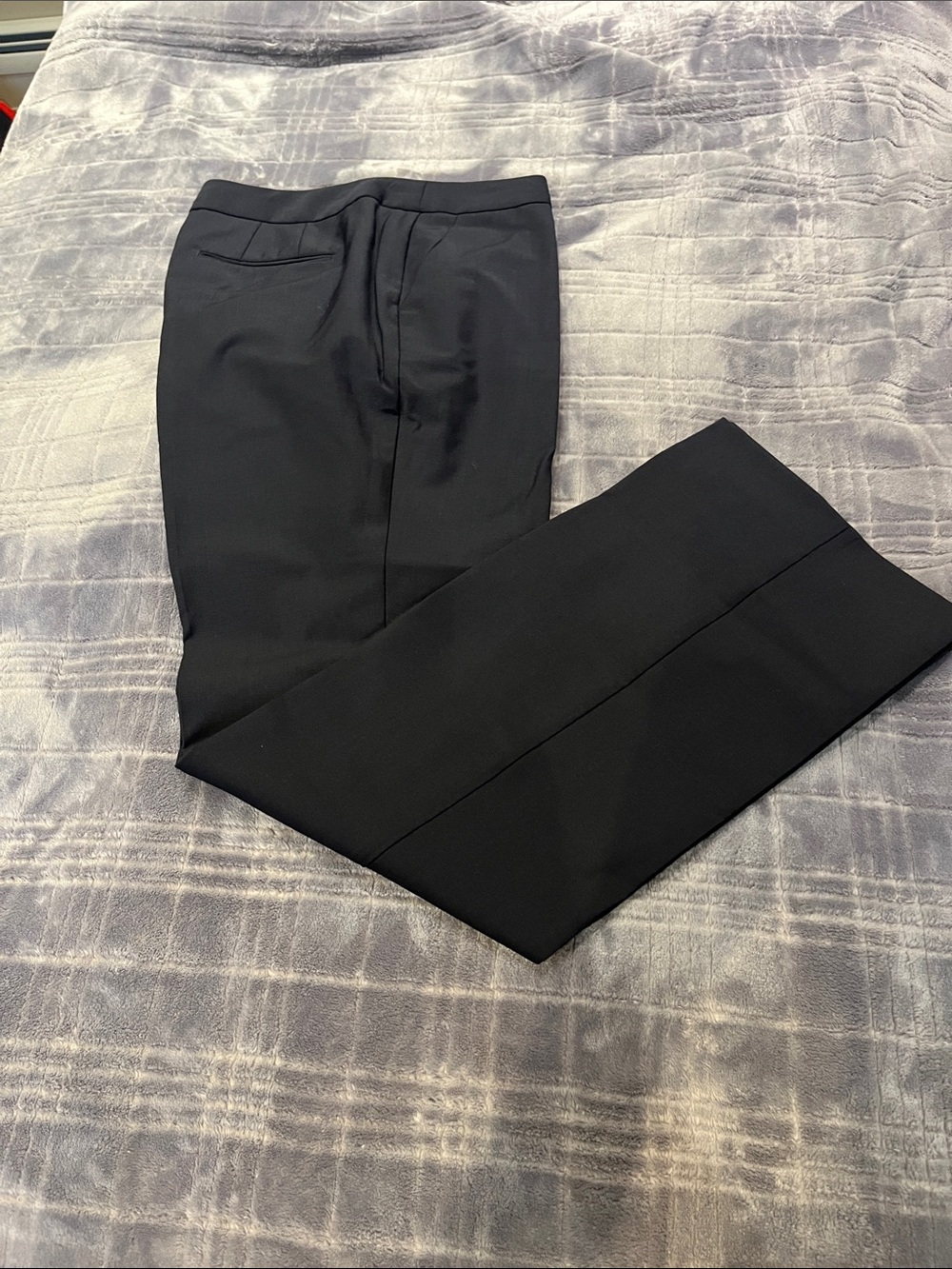 Talbots Black Straight-Leg Dress Pants